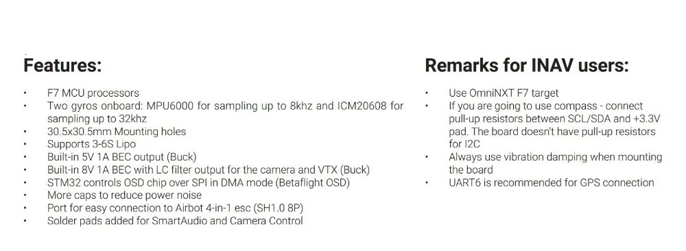 Плата контроллера полета Betaflight F4 Pro V3 встроенный барометр Osd Tf слот для Fpv квадрокоптера