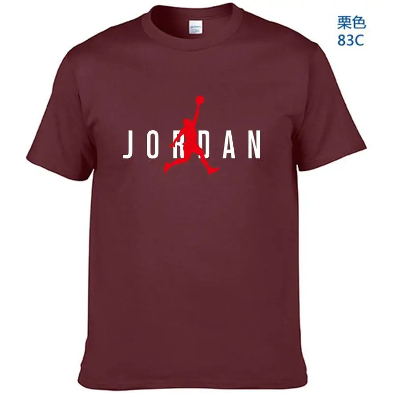 

Jordan-23100% cotton letters print funny mens o-neck t shirts fashion men's tops men T-shirt cool men tshirt male men tee shirts