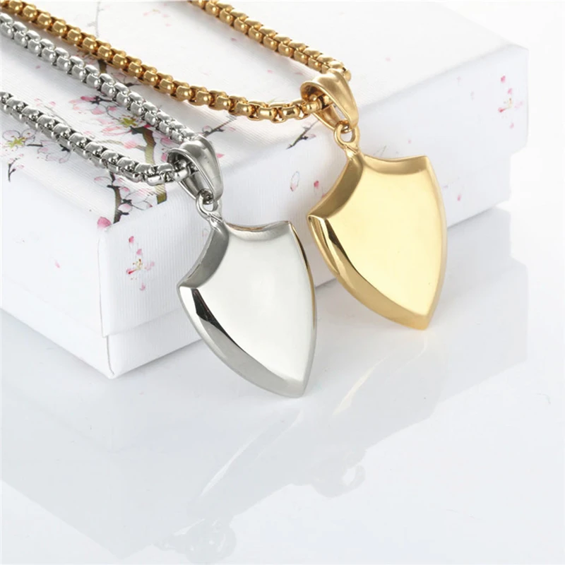 Мужские Водонепроницаемые ожерелья золотая цепочка из нержавеющей стали в стиле