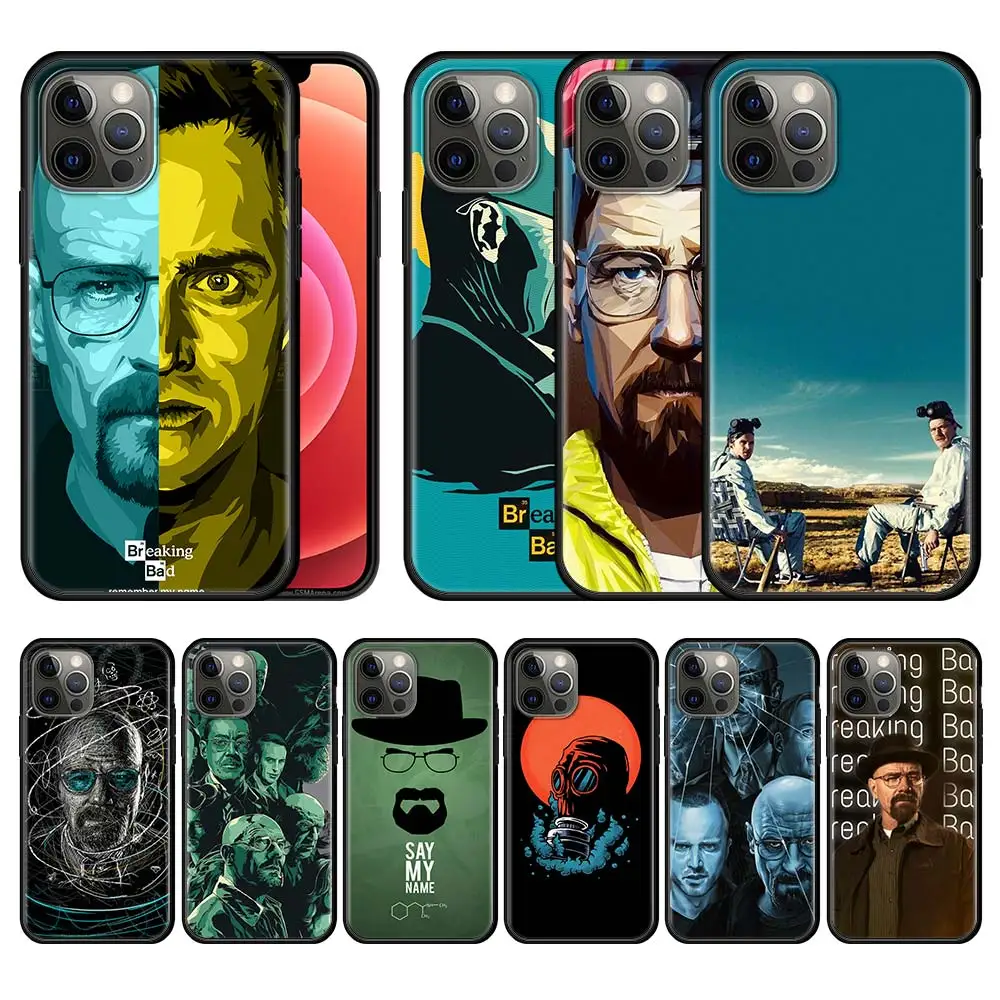 

Mobile Phones Case for Apple iPhone 13 11 Pro Max 7 8 Plus 12 Mini Soft Cover X XR XS 6 6S Celular Coque Heisenberg Breaking Bad