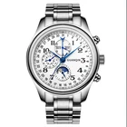 Часы GUANQIN мужские 2020, автоматические часы с турбийоном, водонепроницаемые механические наручные часы, мужские часы