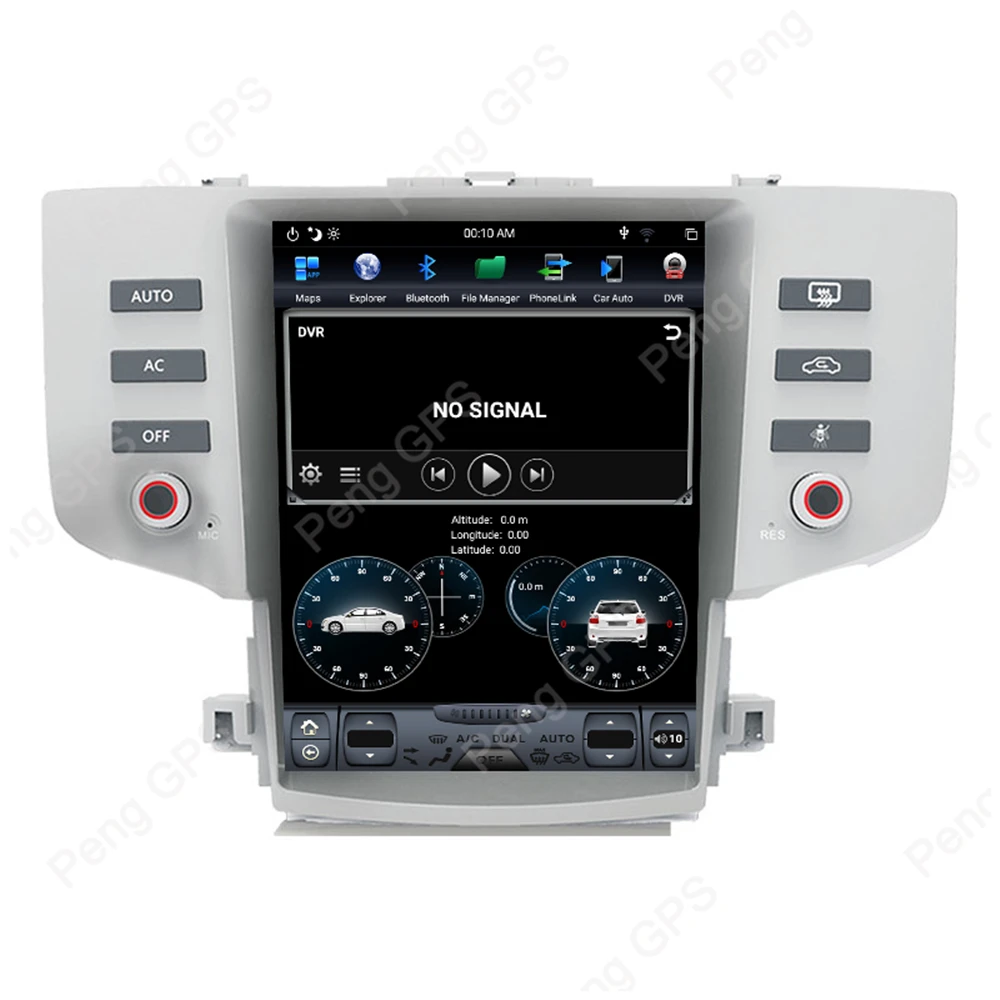 Авто радио для Toyota Mark X Reiz 2005-2009 мультимедийный рекордер 1920*1080 GPS-навигация DVD-плеер