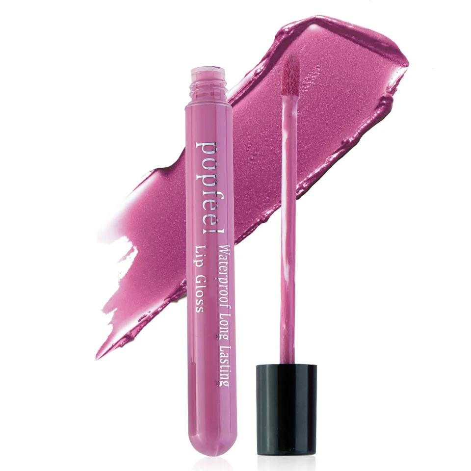 05 POPFEEL 12 Colors Matte Lip Gloss Long Lasting Lip Tint Sexy Pigment Lip Makeup Waterproof Lipgloss Nude Velvet Liquid Lipstick - Цвет: 05