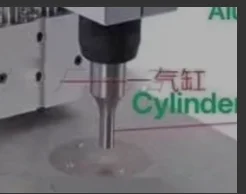 

Cylinder for spot welding machine