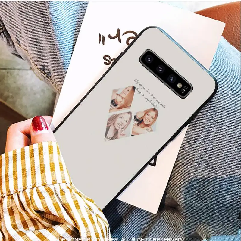 

Famous Female Singer Avril Soft Phone Cases For Samsung S9 10 20 Plus Note 9 10 10plus 20 Ultra A20 21s J7 Plus 8