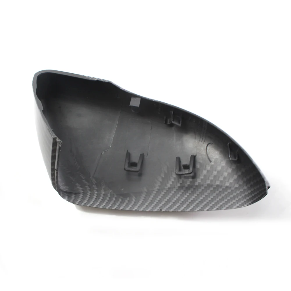 Стильная крышка зеркала из углеродного волокна с принтом пассажирского водителя