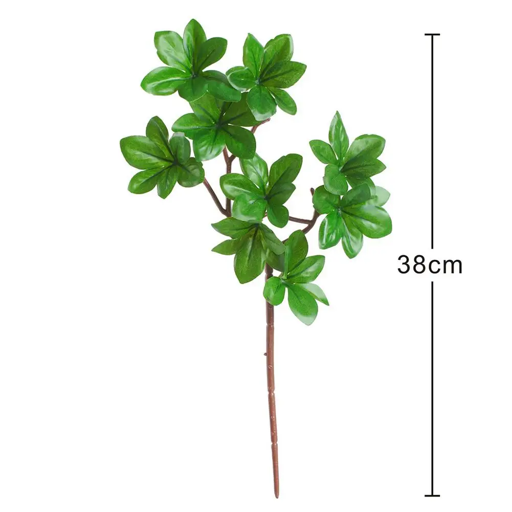 

1Pc Artificial Flower Leaves Garden DIY Stage Party Home Wedding Craft Decor