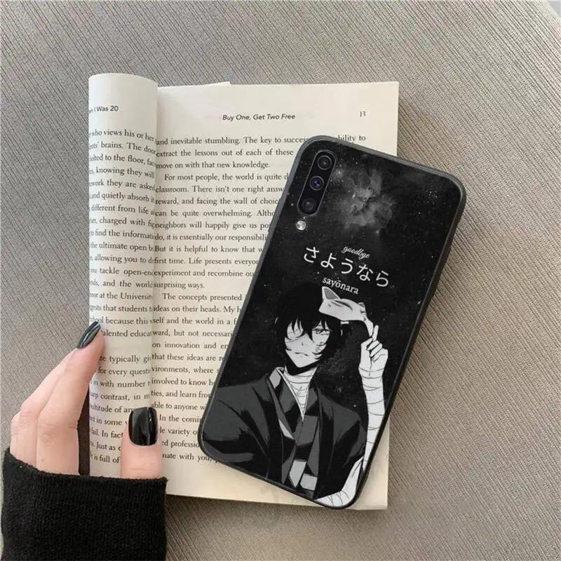 

Japan amine Bungou Stray Dogs Phone Case For Samsung galaxy A S note 10 7 8 9 20 30 31 40 50 51 70 71 21 s ultra plus