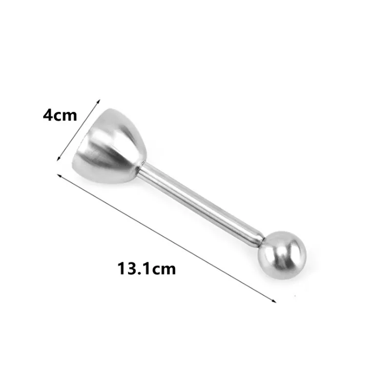 Нержавеющая сталь измерения мяч яйцо открывалка вареные Детский костюм яичная
