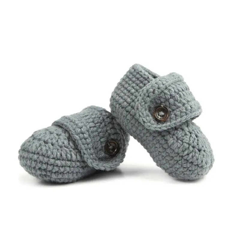 

Unisex Baby Shoes For Boys Girls Newborn Bootie Winter Warm Infant Toddler Crib Shoes Knitted Wool Floor First Walkers 0-12M d