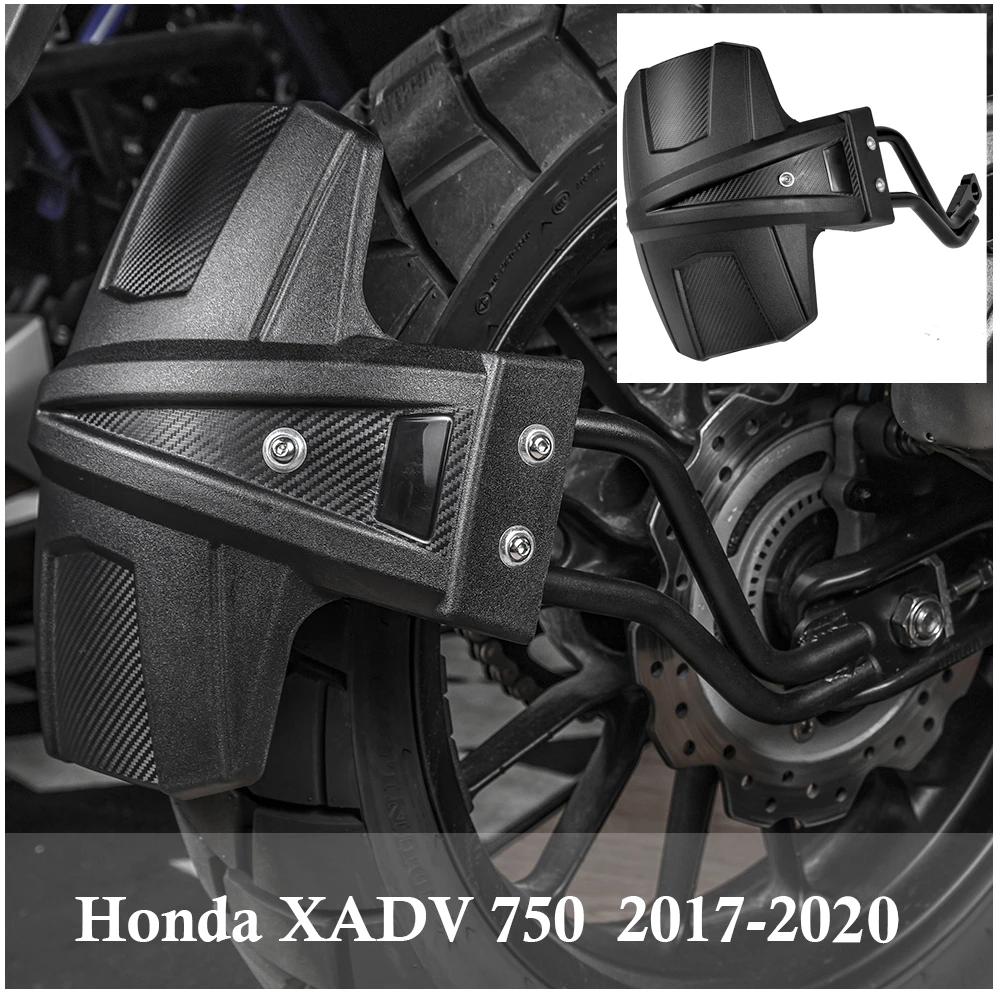 For Honda XADV X-ADV 750 XADV750 2017-2022 2018 2019 Motorcycle Rear Tire Fender Mount Hugger Mudguard Wheel Splash Guard Cover