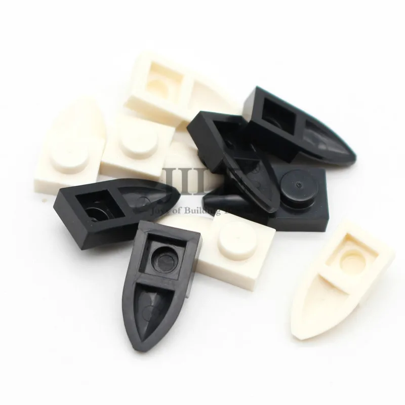 Moc Plate Modified 1x1 with Tooth Horizontal 49668 DIY Enlighten Basics Building Blocks Bricks Classic Compatible Assembles Part | Игрушки и
