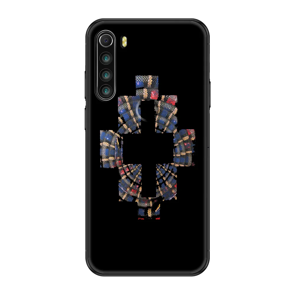 

Brand Fashion Marceloes Phone case For Xiaomi Redmi Note 7 7A 8 8T 9 9A 9S 10 K30 Pro Ultra black fashion hoesjes trend Etui art