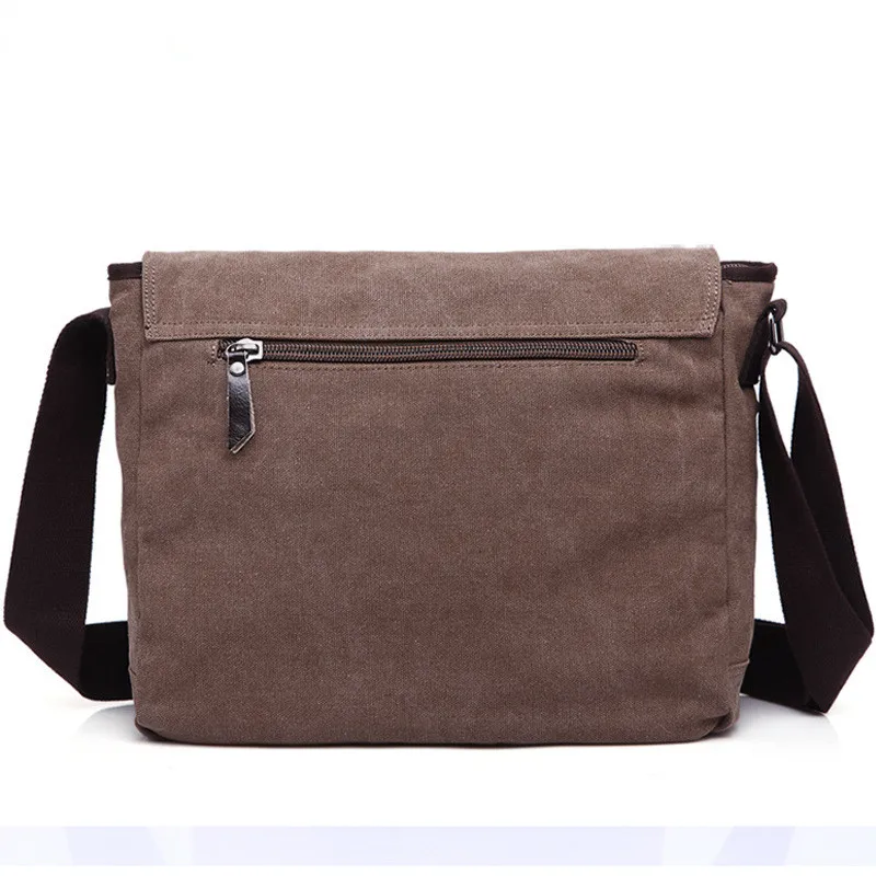 Мужская Холщовая Сумка через плечо Scione деловая сумка Vintag мужская дорожная сумка|