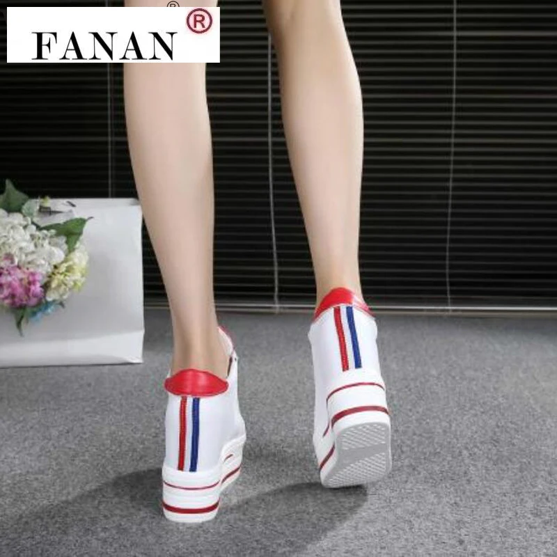 

Women Sneakers 2021 Spring Autumn High Heels Ladies Casual Shoes Women Wedges Platform Shoes Female Thick Bottom Trainers