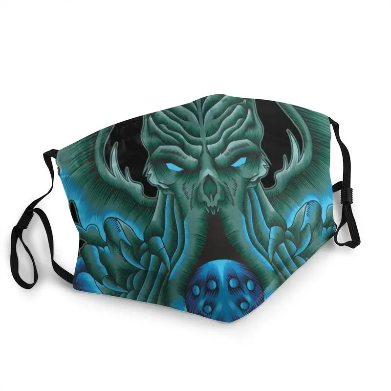 

Маска-монстр Cthulhu для лица, неодноразовая маска Lovecraft Mythos, для мужчин и женщин, защита от пыли, респиратор, маска для рта