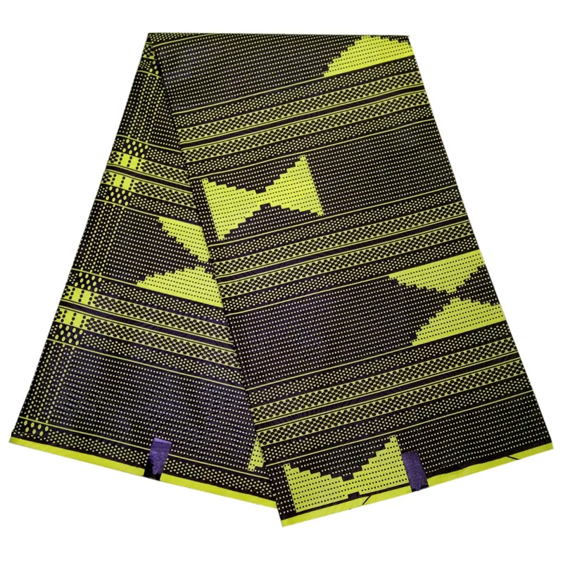 Африканская модная печать настоящая ткань для воска Анкары Берег Слоновой кости