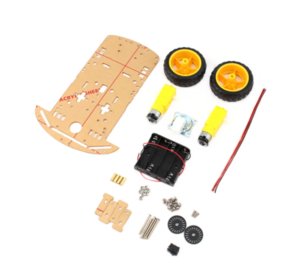 Новый двигатель умный робот автомобильный комплект шасси кодировщик скорости