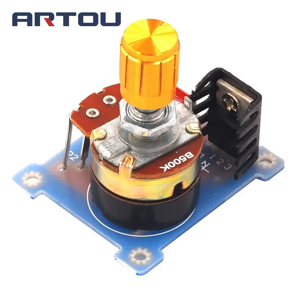 Регулятор затемнения 220 В 500 Вт регулятор температуры скорости бесступенчатый