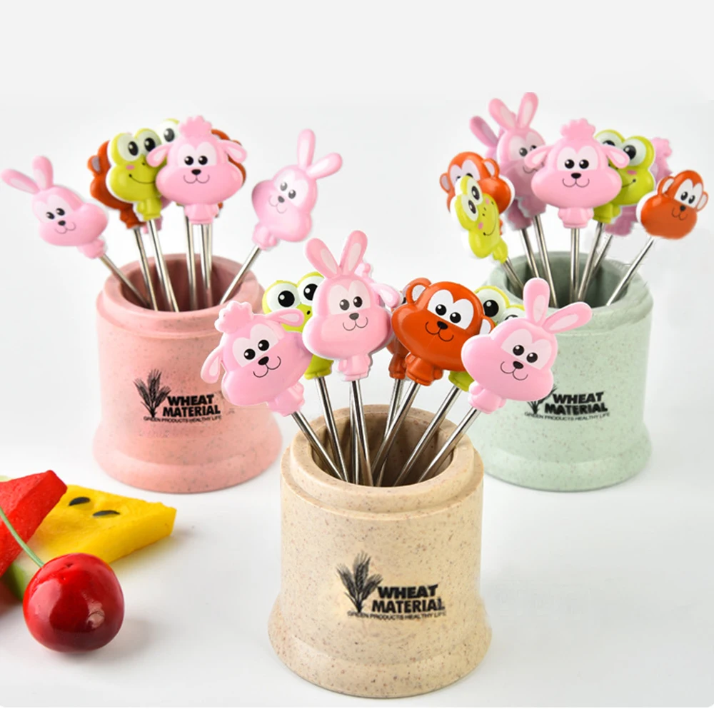 

8 шт., мини-вилки для фруктов