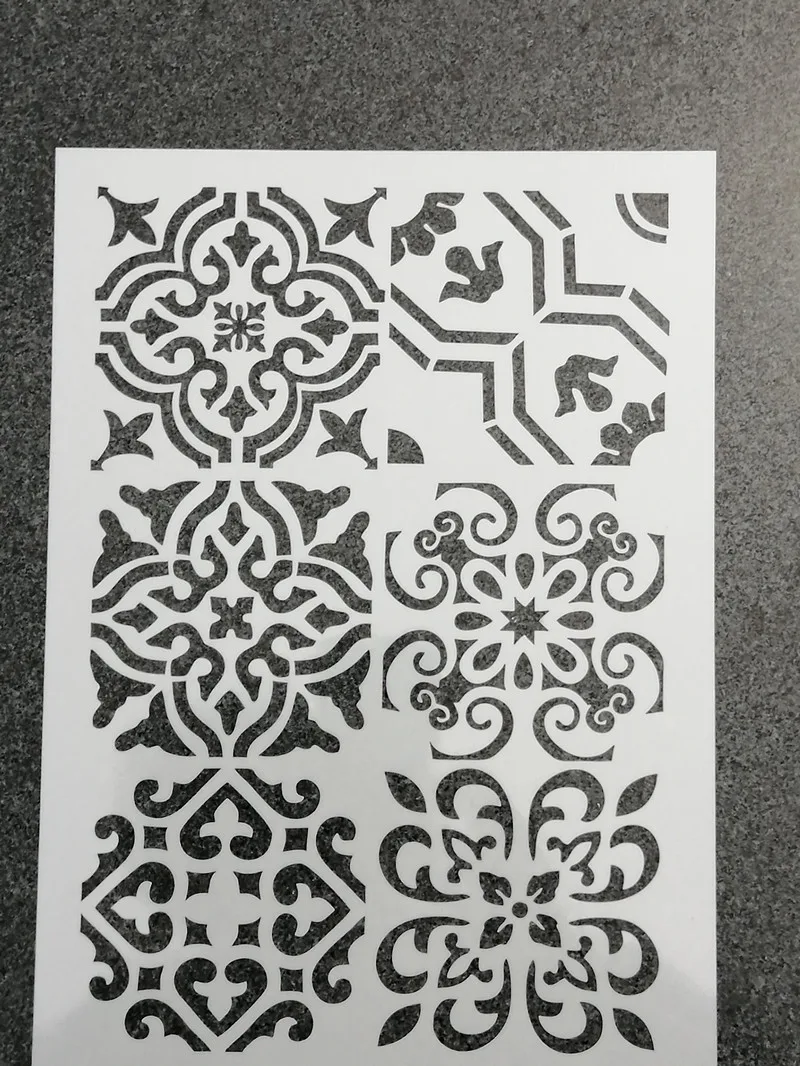 

1 шт. размер А4 А3 А2 DIY наслоение мандалы трафареты настенная живопись раскраска для скрапбукинга тиснильный альбом декоративный шаблон