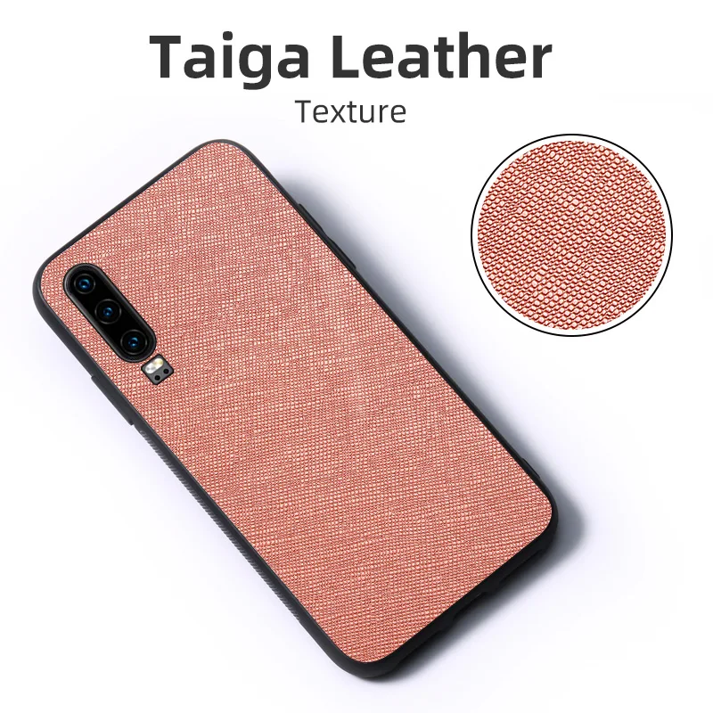 

Leather Soft TPU Case For Huawei Y7A P Smart 2021 2019 Z P10 P20 P40 Lite P10 Plus P20 Pro P30 Cases Honor 30S Nova 7 Back Cover