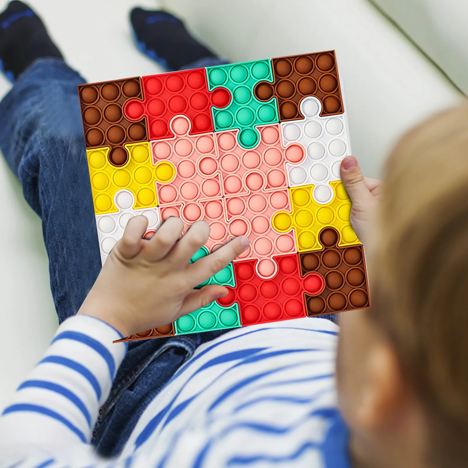 

Funny Fidget Toy Anti Stress Push Bubble Sensory Toys For Adult Children Stress Relief Soft Squishy Simple Dimple Relieve Autism