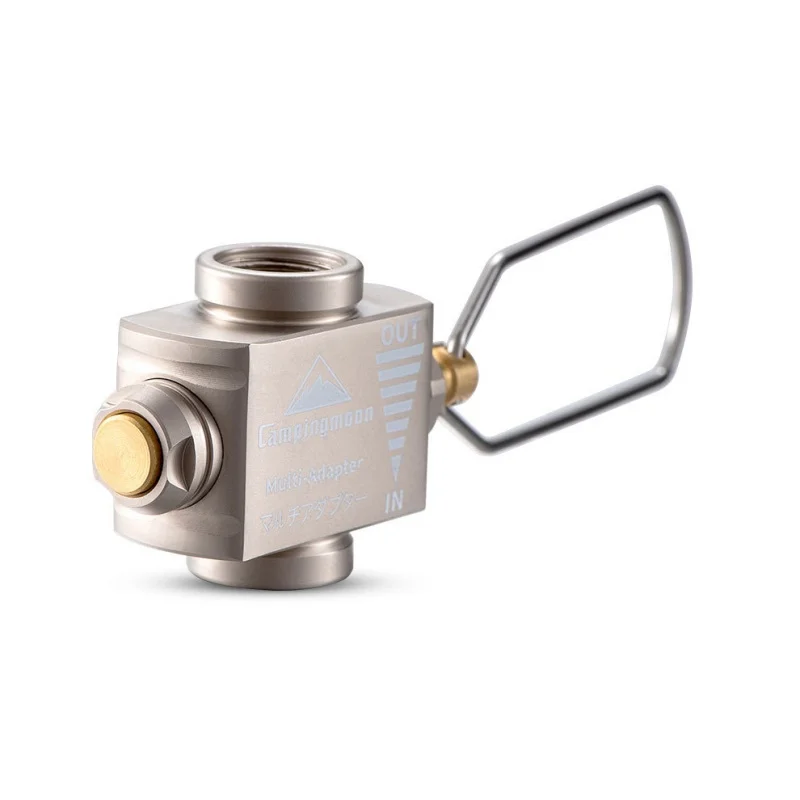 Outdoor Gas Stove Adapter Aluminum Alloy Propane Refill Burner Filling Butane Converter For Camping Hiking BBQ Picnic | Спорт и