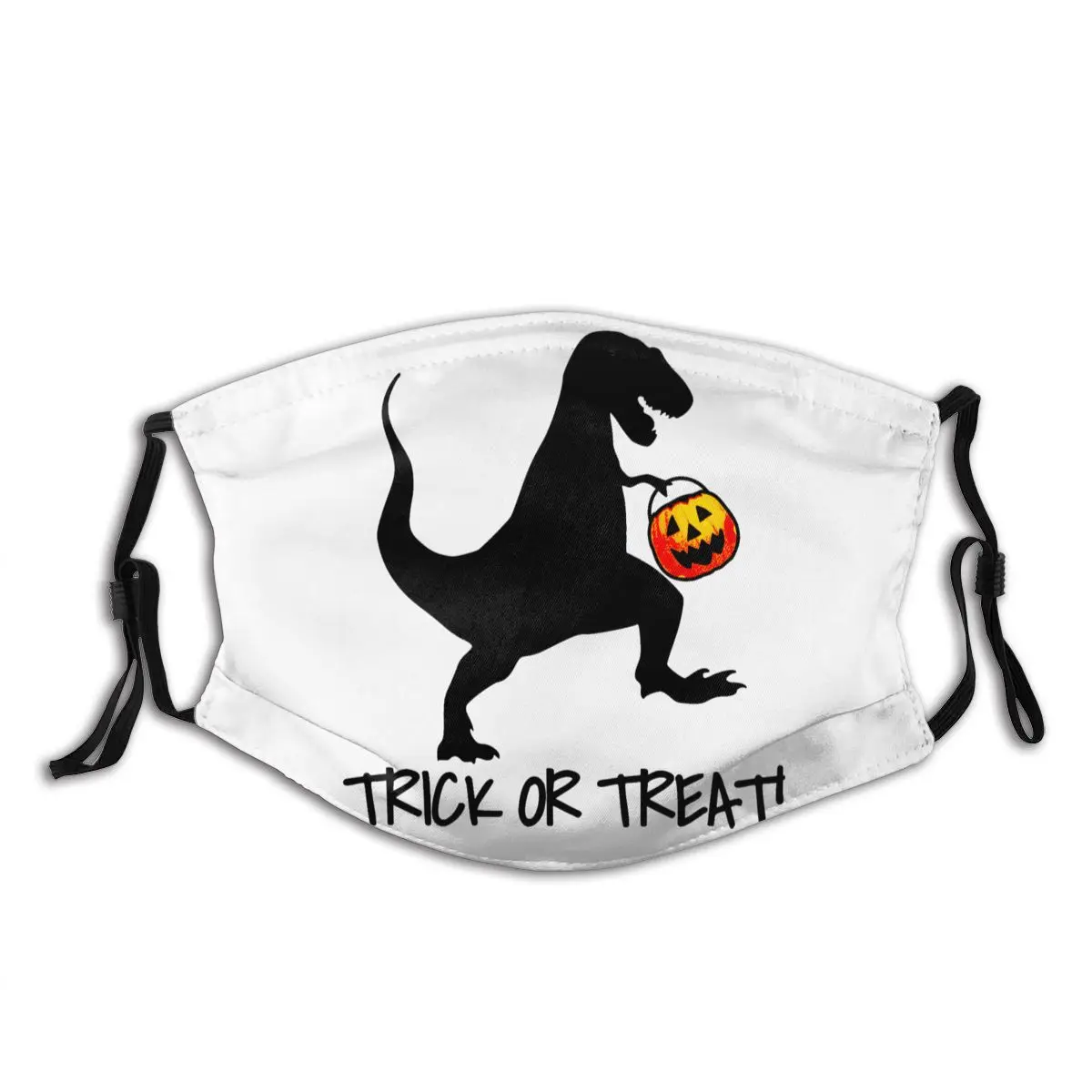 

Трюк или TreatHalloween взрослых Маска от пыли фильтр с активированным углем забавная черная маска ткань моющиеся маски