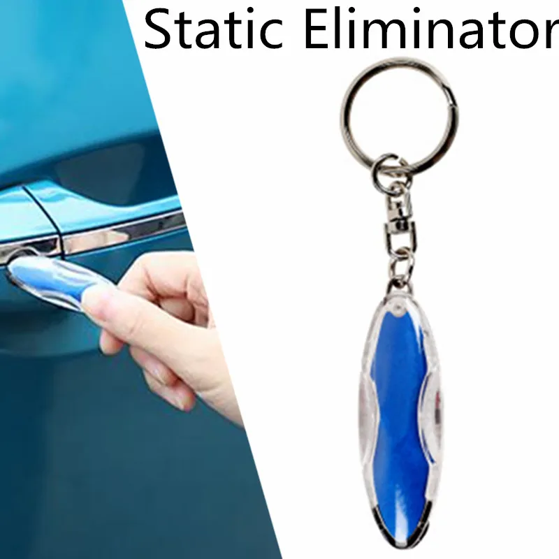 

Multifunction Mini Car Static Eliminator Autodoor Anti-Static Device Electrostatic Pen Car Key Ring External Accessories 1 pc