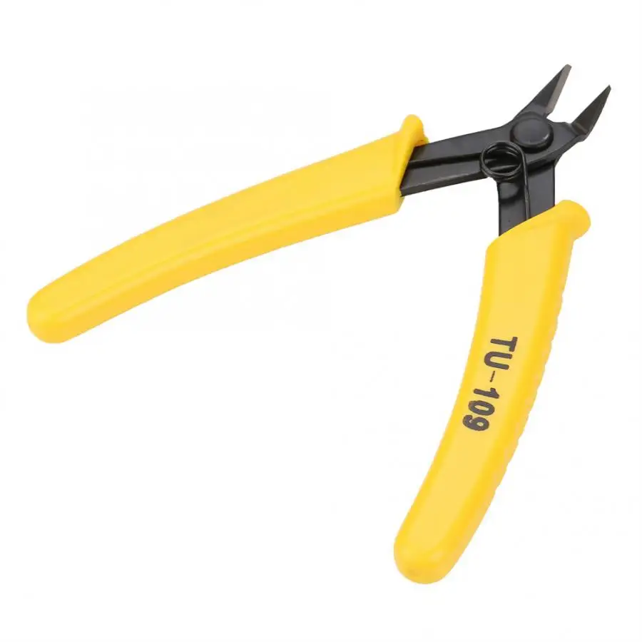 5in Electronic Diagonal Pliers Cable Side Cutting Nippers Wire Cutter Tool | Инструменты