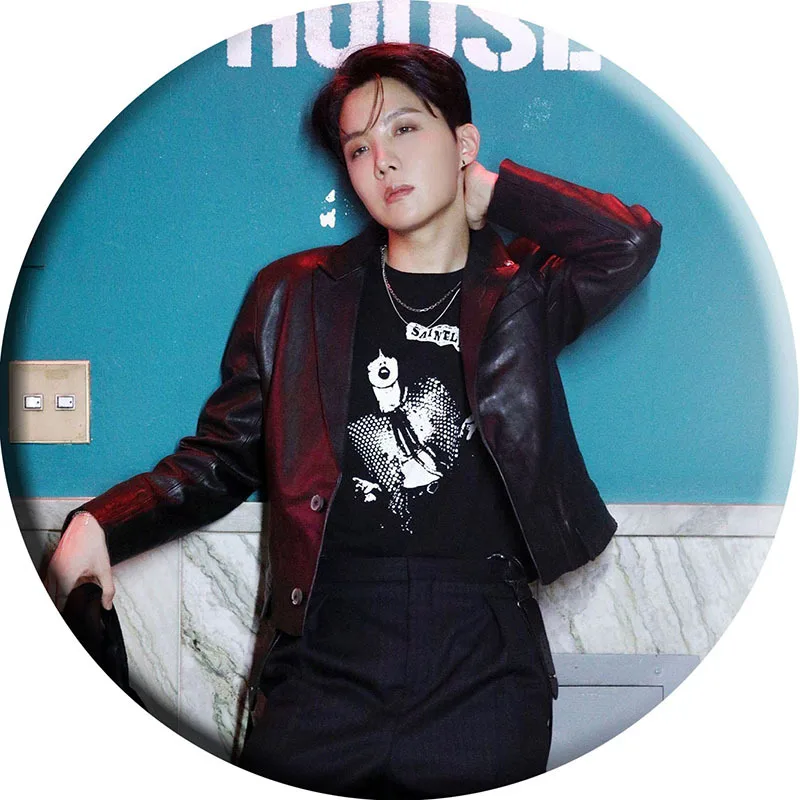 Оптовая продажа Bangtan Boys Kpop 2021 год значок на пуговицу с надписью тему сезона одежду