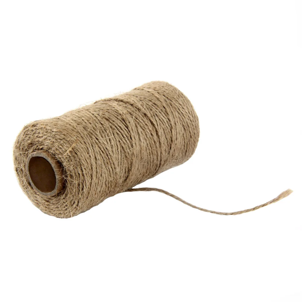 32 2 мм 2ply шпагат, веревка хлопковые шнуры веревочная лента для подарка ремесло baby shower Свадебные украшения mariage рождественские аксессуары для дома - Цвет: 32