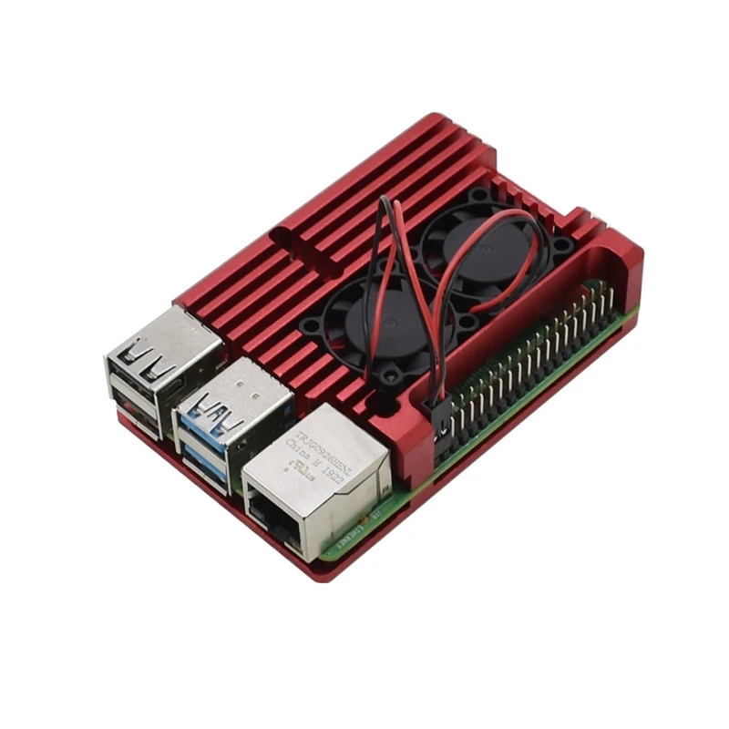 Для Raspberry Pi 4 Модель B 2G RAM DIY Kit Поддержка Wi Fi Bluetooth с алюминиевым CNC сплавом защитный