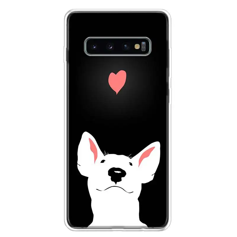 Чехол для телефона с щенками Бультерьера Galaxy A02S A03S A12 A22 A32 A42 A52 A72 A13 A23 A33 A53 A73 5G A10S A20S