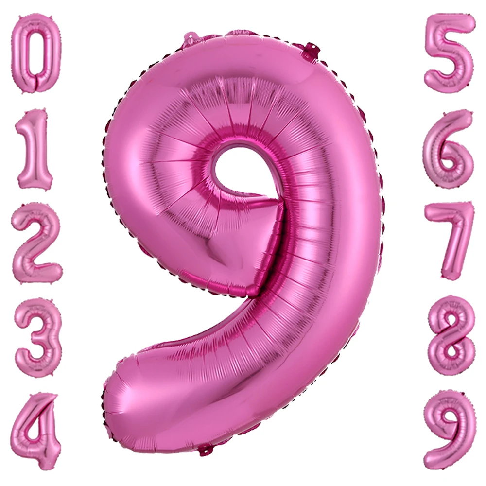 2 шт. фольгированные гелиевые шары с цифрами 16/30/40 дюймов|adult adult|adult birthday party