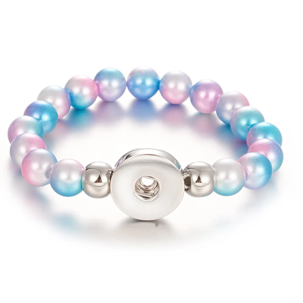 Мужской браслет с бусинами ручной работы 18 мм | Украшения и аксессуары