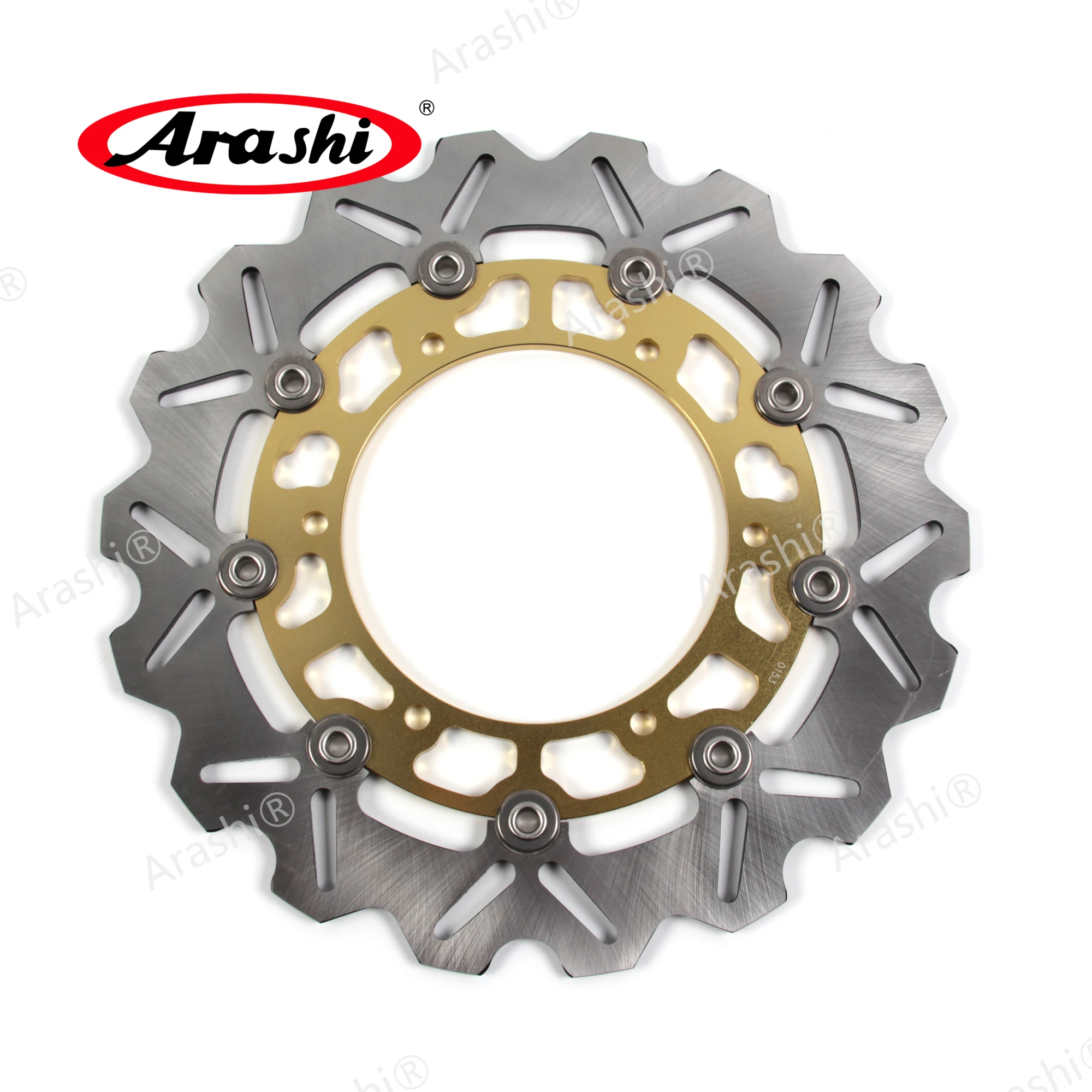 Передние тормозные диски ARASHI CNC для YAMAHA YZF R6 1999-2002 / YZF-R1 1998-2003 YZF600R THUNDERCAT 1996-2004 XVS MIDNIGHT