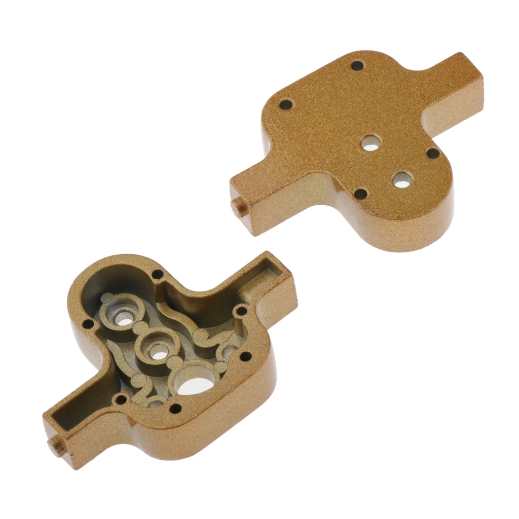 

Metal Transfer Case DIY Kit Car Upgrades for 1/16 RC Car Fitting Parts Gold