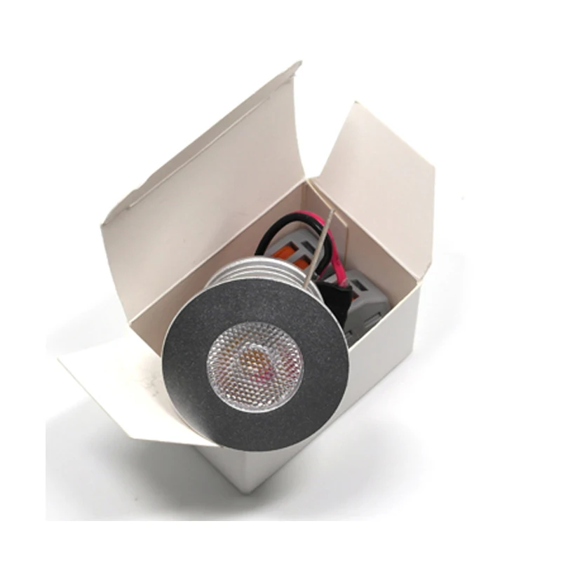 CREE 4W D25mm DC 12 V светодиодный потолочный светильник CE лампа с ограничением содержания вредных веществ точечный домашний гостиничный ресторанный шкаф выставочный стенд для украшений 12 вольт освещение