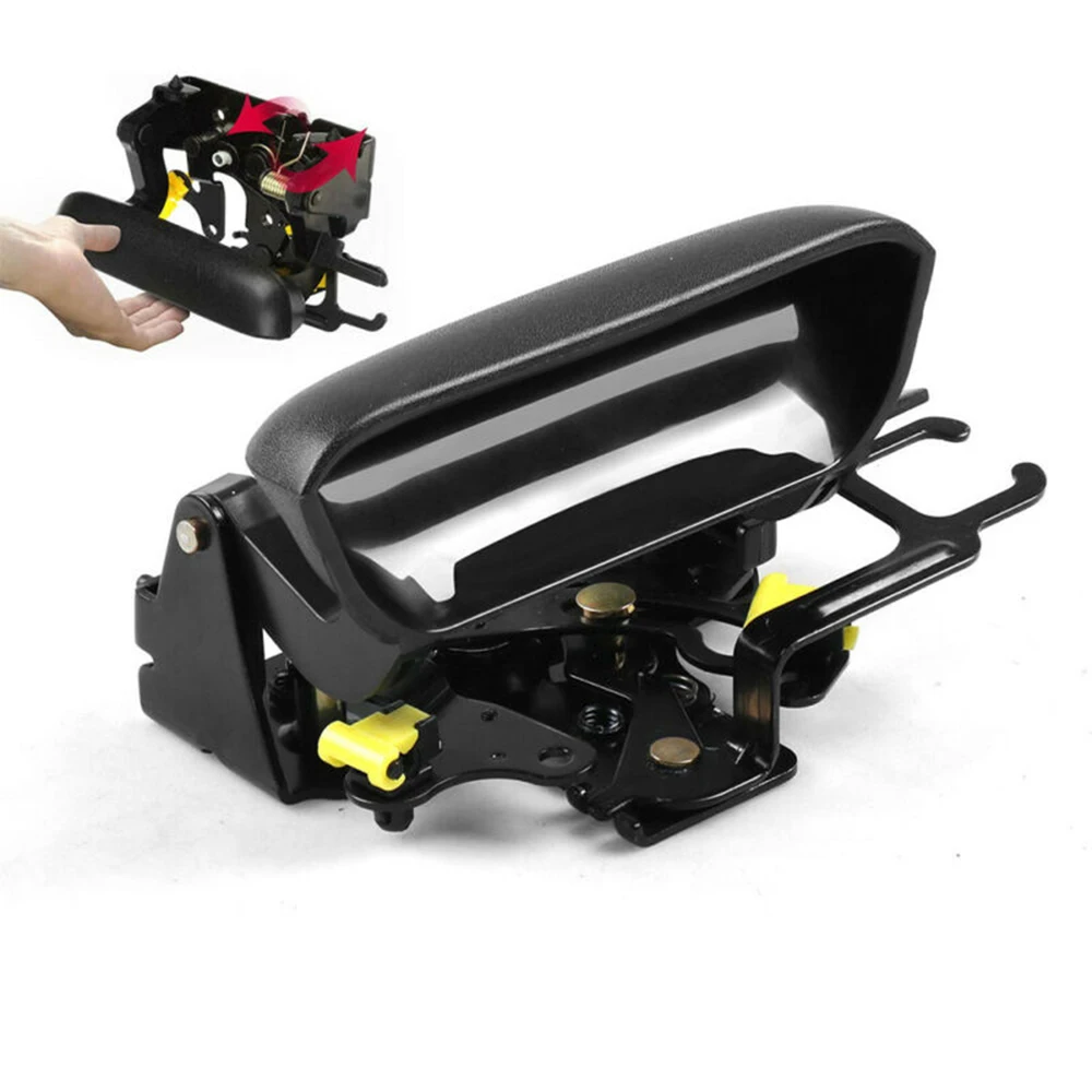 

Black Tailgate Handle Plastic Car Auto Exterior 101728 Replacement Parts