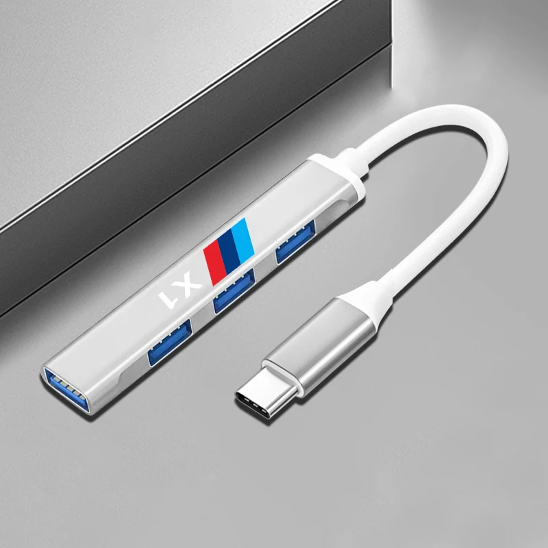 Поворотный USB-адаптер типа C 1 шт. концентратор с USB портом для BMW M X1 E34 E36 E39 E46 E53 E60 E61
