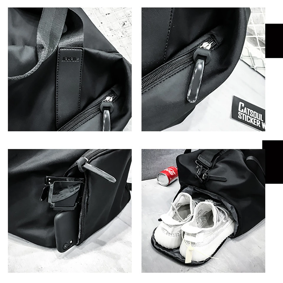 

ZDQL Outdoor Sports Travel Bag Gym Training Fitness Bags Dry Wet Waterproof Luggage Traveling Duffle Handbag Bag for Women Men