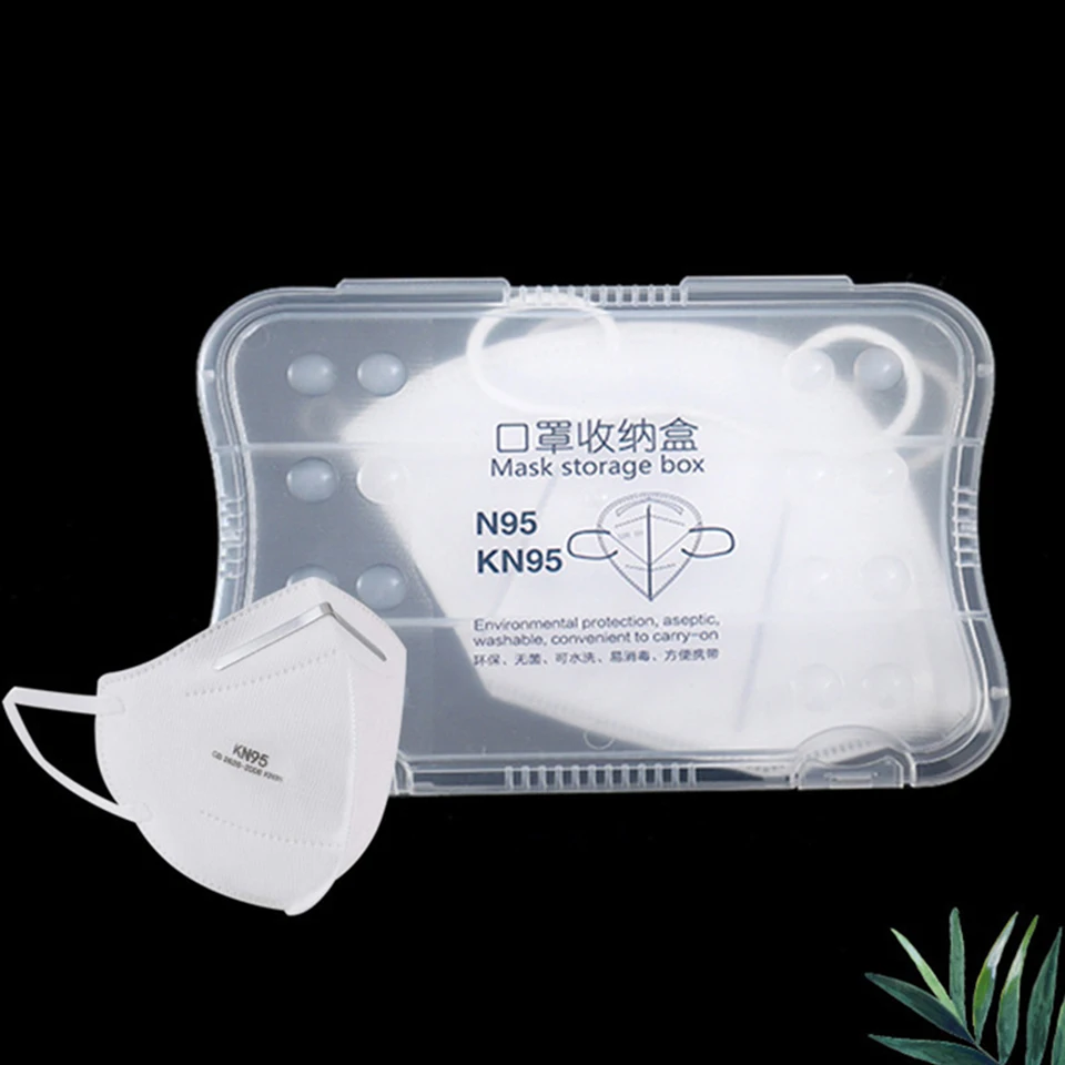 Портативные маски для лица коробка хранения влагостойкий держатель маска