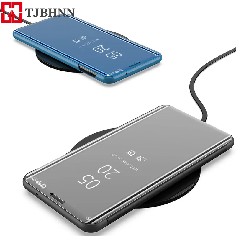 Clear View Smart Mirror Flip Case For VIVO IQOO Y17 Y15 Y97 Y95 Y91 NEX V15 X23 X21S X20 Y85 Y83 Protective Cover Stand Shell |