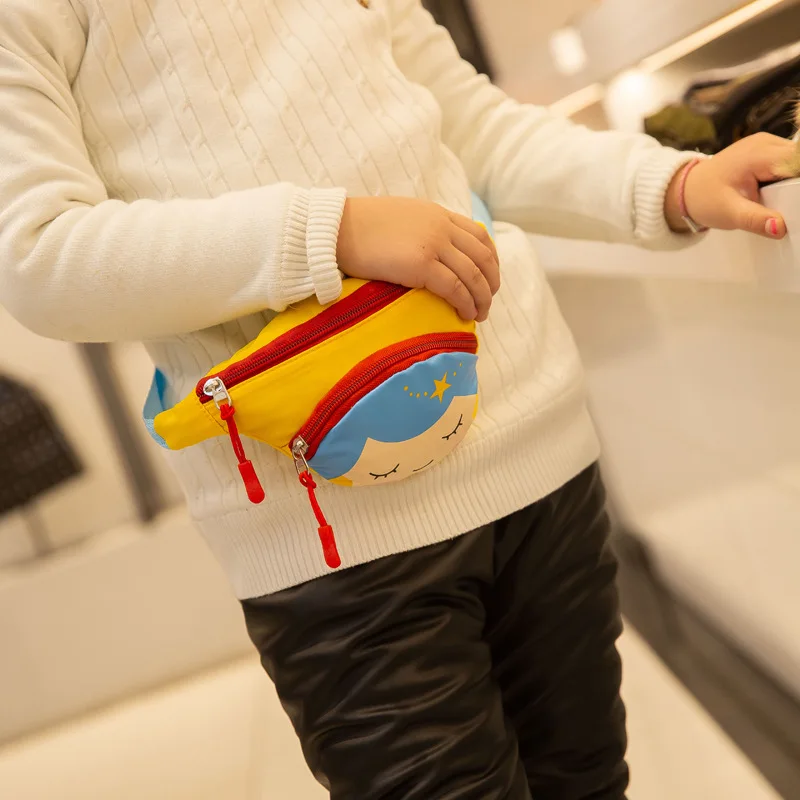 Поясная Сумка детская с мультипликационным принтом 2019 сумка-пояс на бедро | Багаж