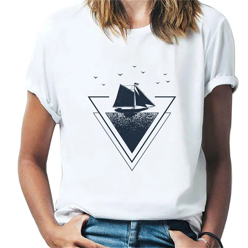 

Cartoons Printing Summer T Shirt Women Short Sleeve Tee Casual Tops Ladies Cloth Female T Shirts Woman Clothing Loose