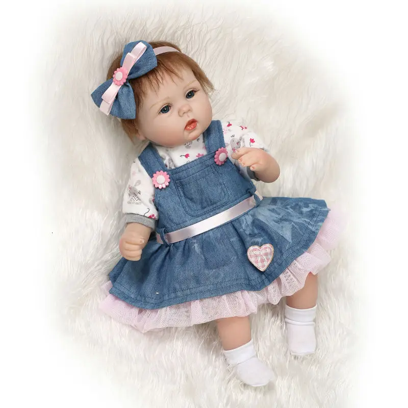 

40cm Reborn Dolls Babies Girls Toys Baby Alive Enchantimal Matryoshka Doll PP Cotton Body Kids Playmate Children Surprise Gift