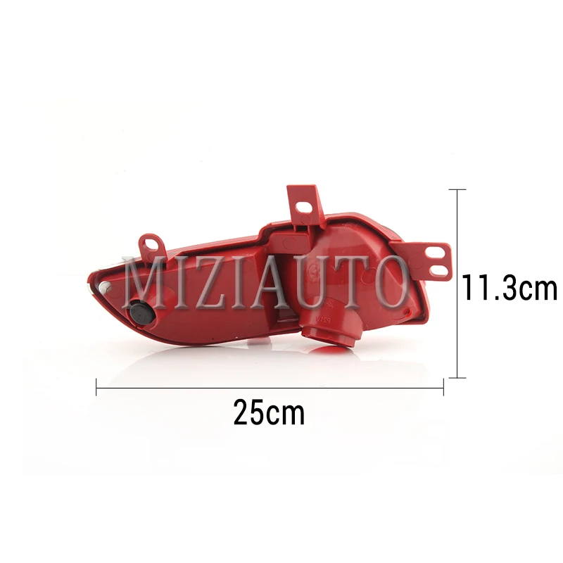 Для Peugeot 206 плюс 207 заднего бампера светильник тормозной Предупреждение Hatchback Sedan