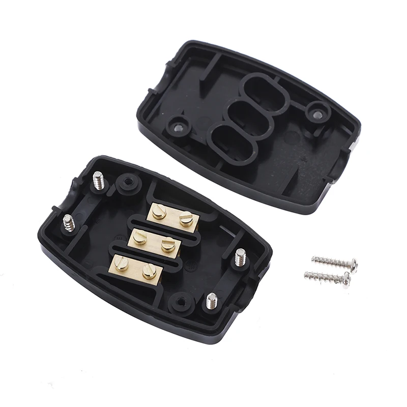 1pc Inline Connector Box 3 Terminal Join Flex Cable 13A Wire Mains Electrical Joiner 6.5x4.2x2.4cm | Обустройство дома